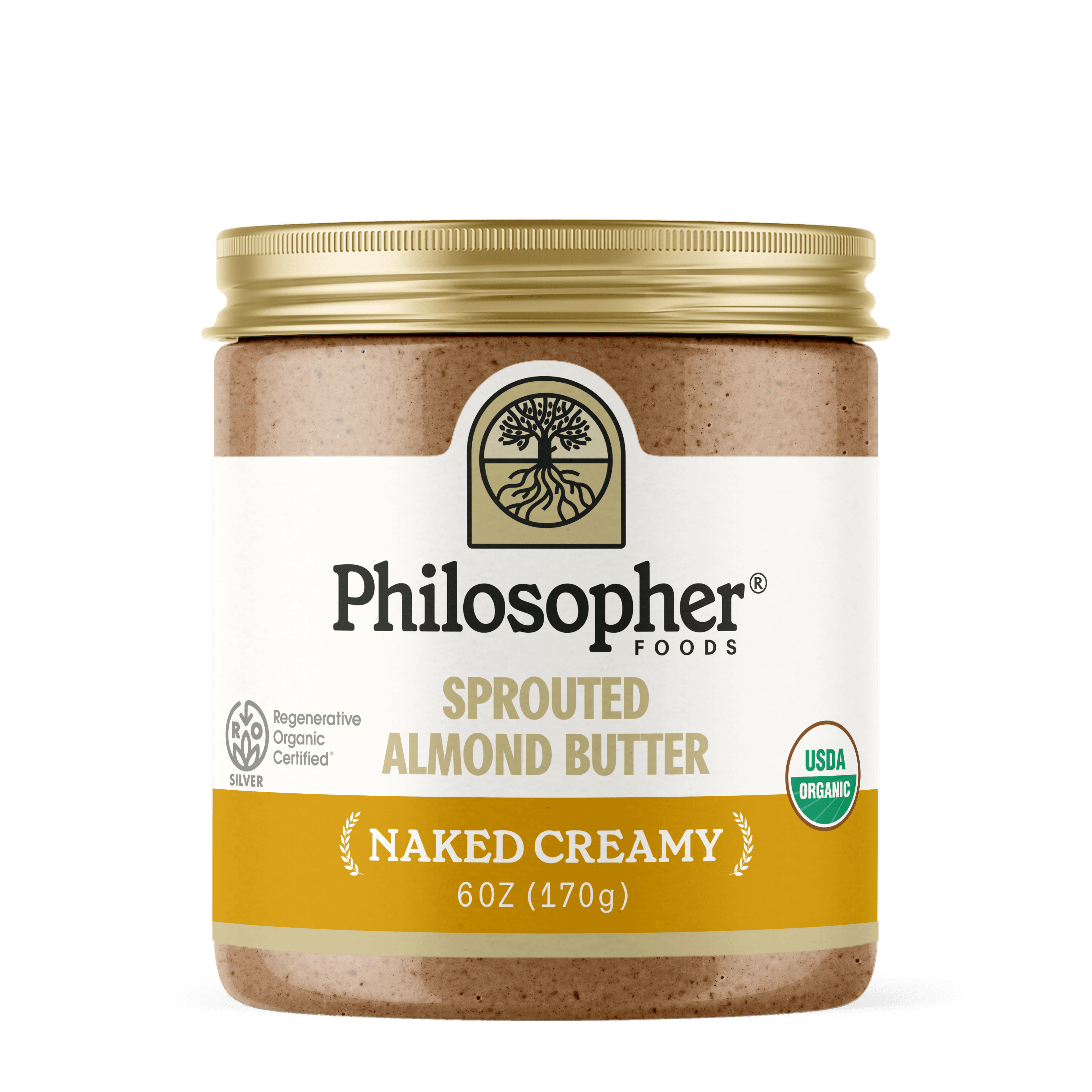 Naked Creamy Sprouted Almond Butter