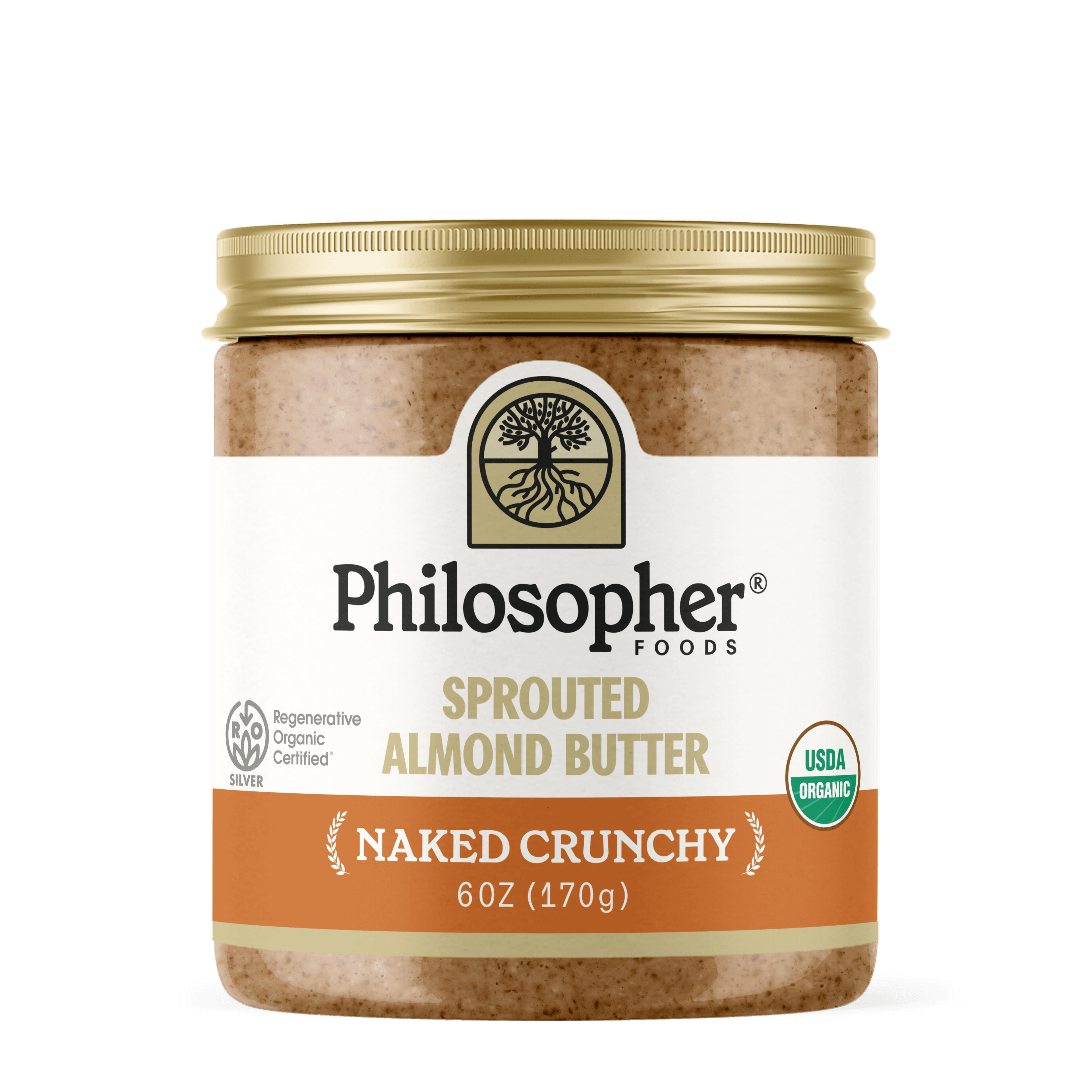 Naked Crunchy Sprouted Almond Butter