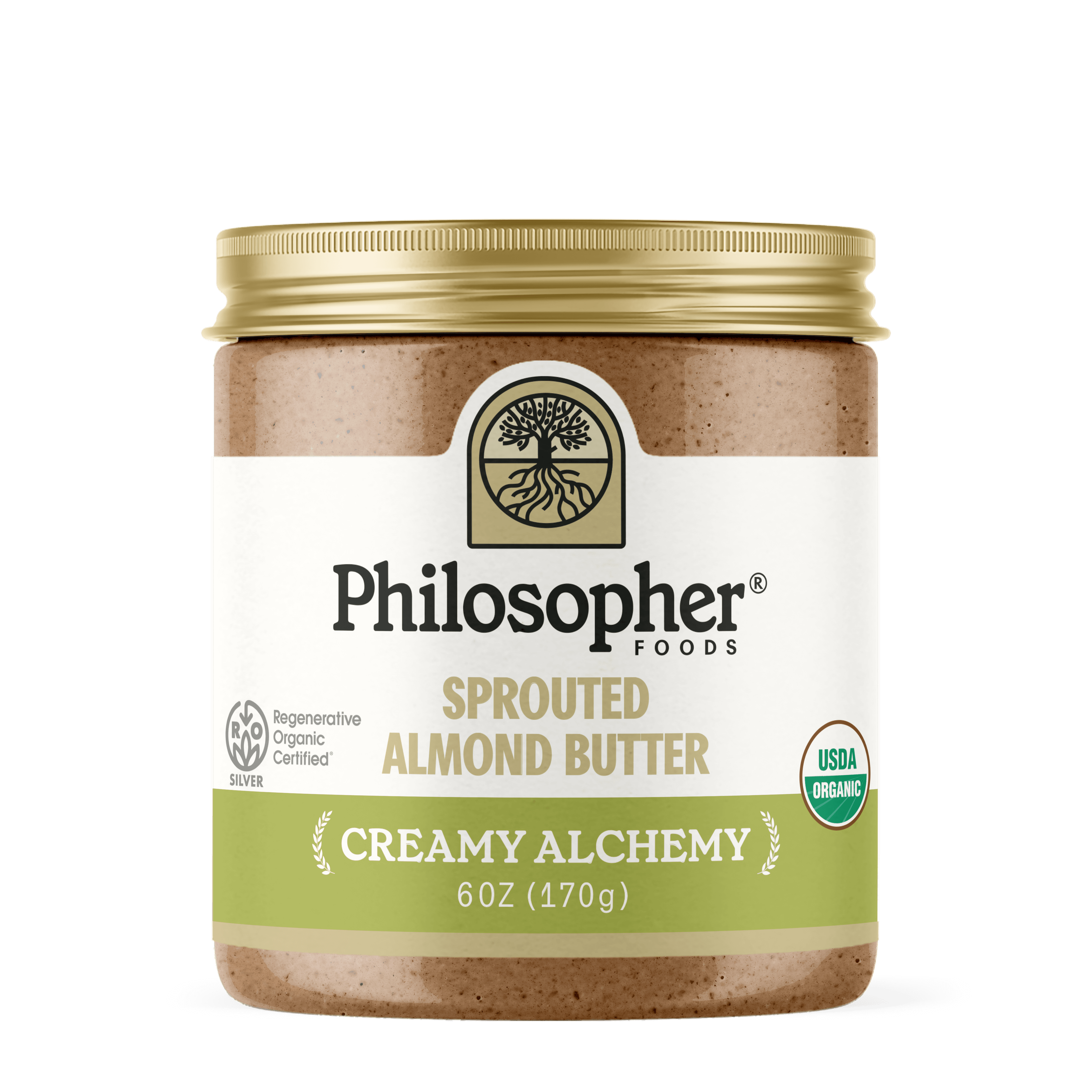 Creamy Alchemy Sprouted Almond Butter