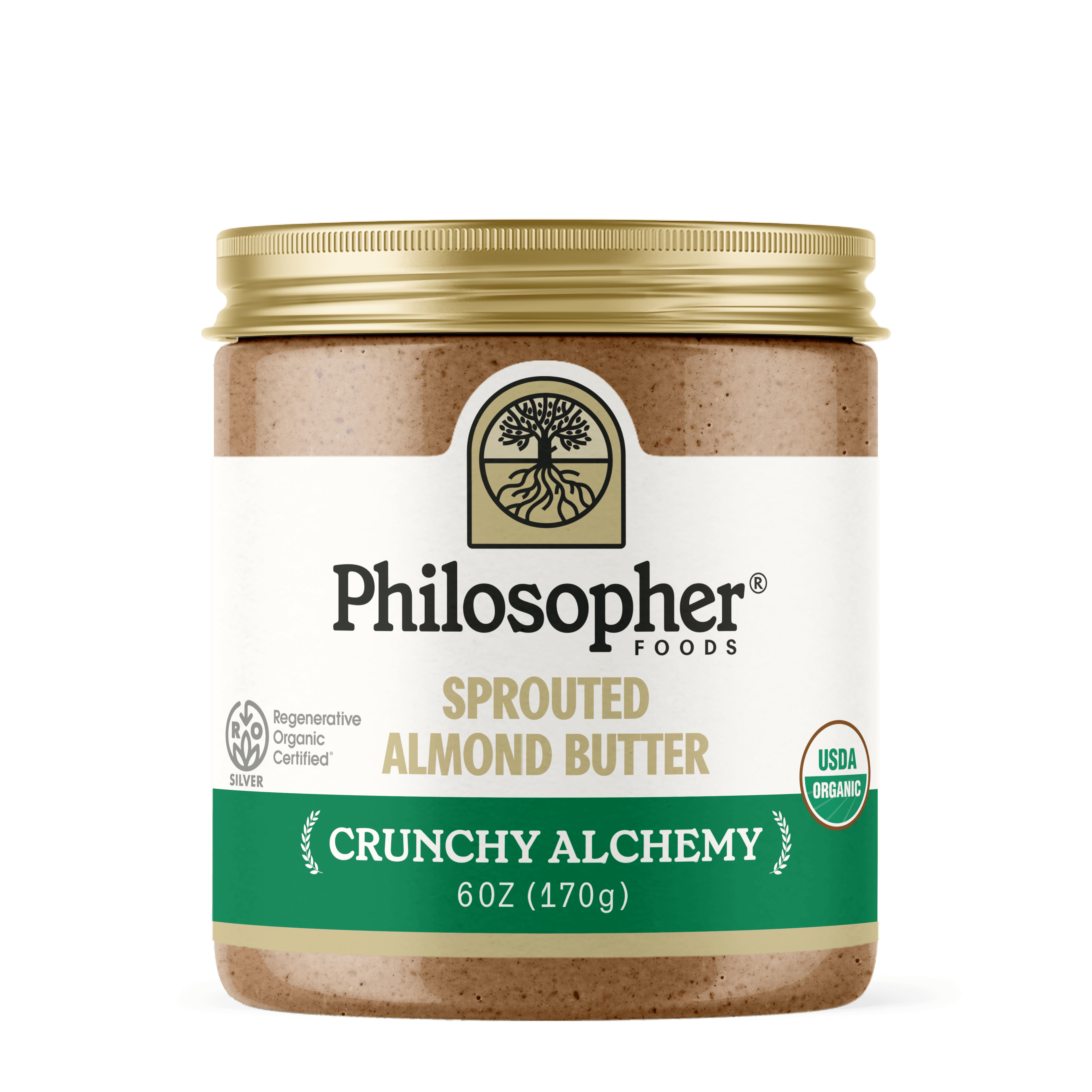 Crunchy Alchemy Sprouted Almond Butter