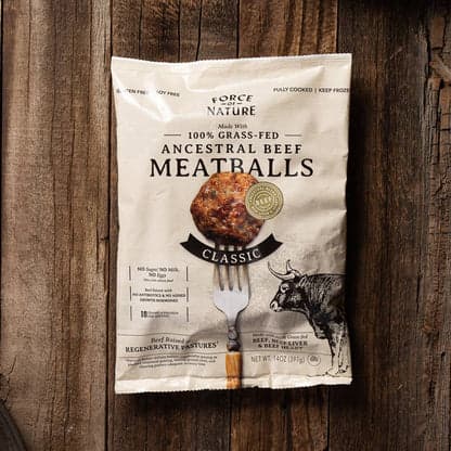 Beef Ancestral Blend Classic Meatballs