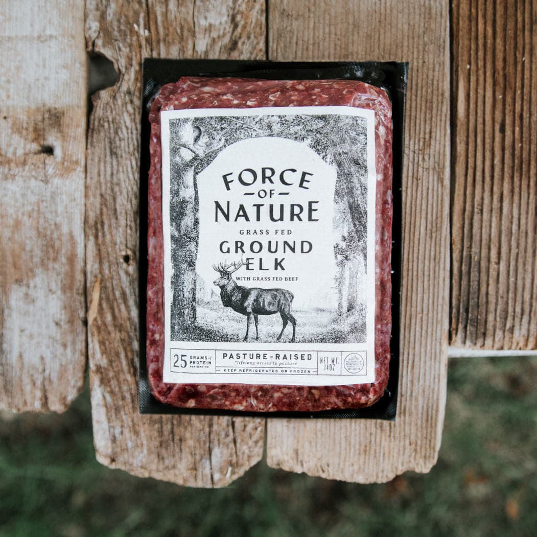 Grass Fed Ground Elk