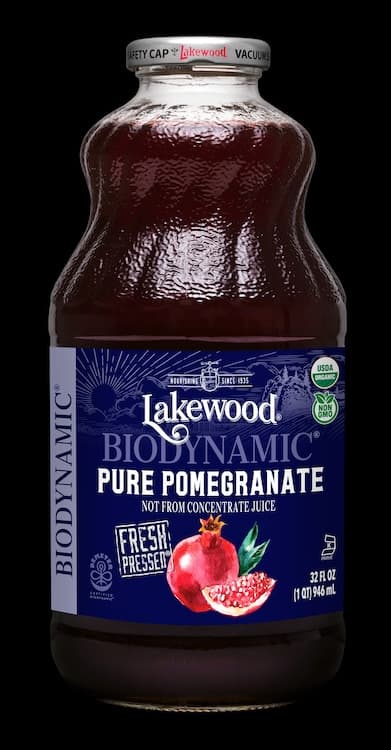 Biodynamic Pure Pomegranate Juice