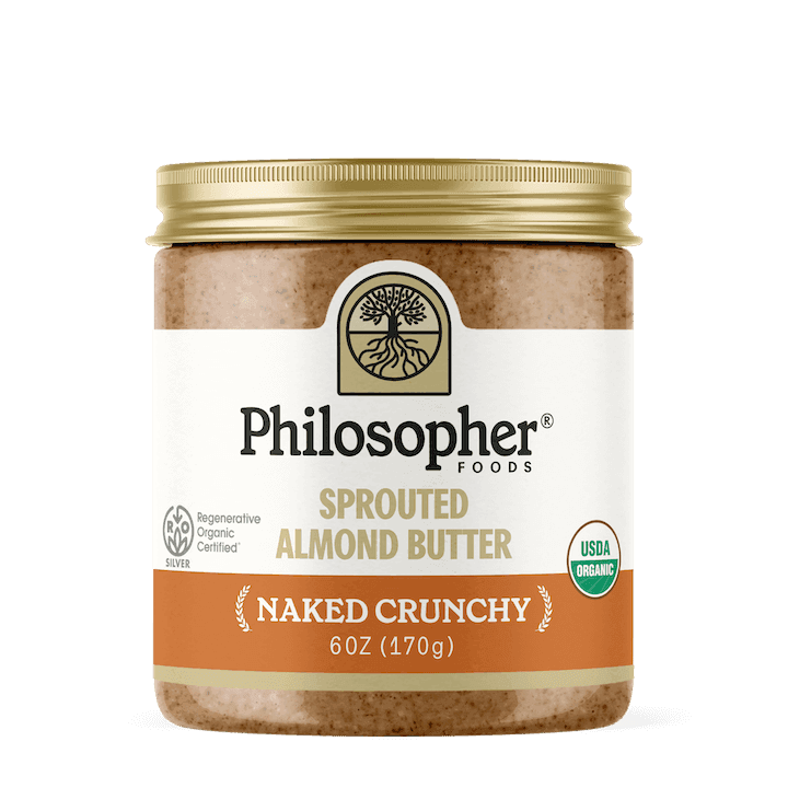 Extra Roasty Naked Crunchy Sprouted Almond Butter
